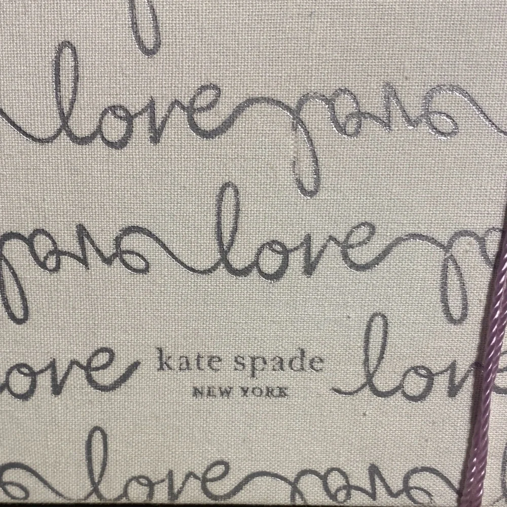 Kate Spade New York Women's Bound Bridal Journal (Love Script)
